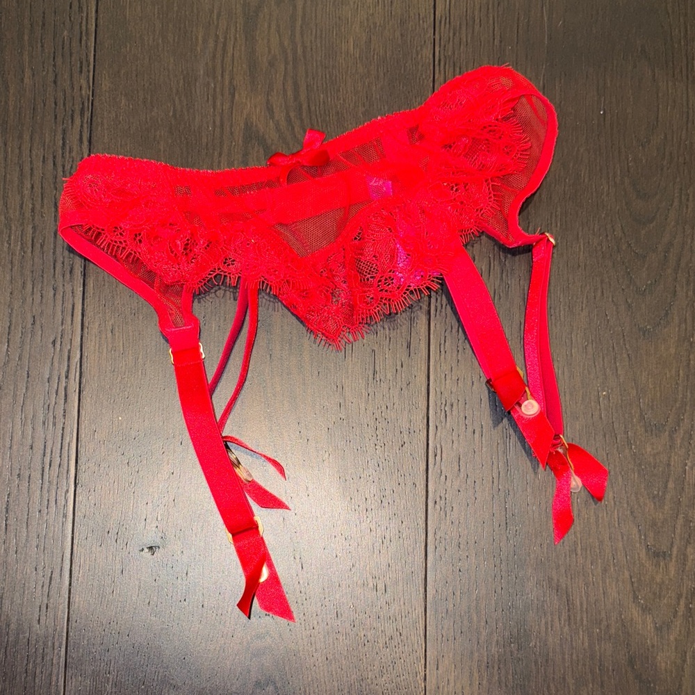 Agent Provocateur Red Lace Panties